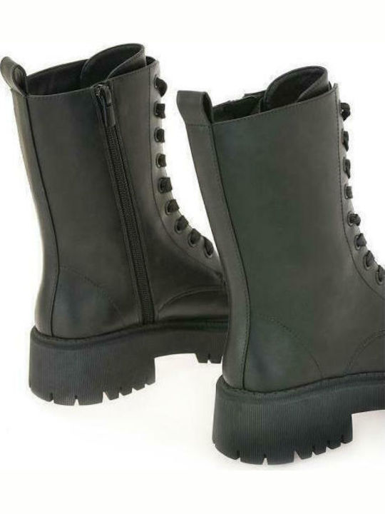 Oriana322 Women's Ankle Boots with Medium Heel Black