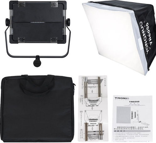 Yongnuo YN6000 5500K LED Light 5500K με Φωτεινότητα 4650lm