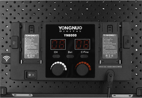 Yongnuo YN6000 5500K LED Light 5500K με Φωτεινότητα 4650lm