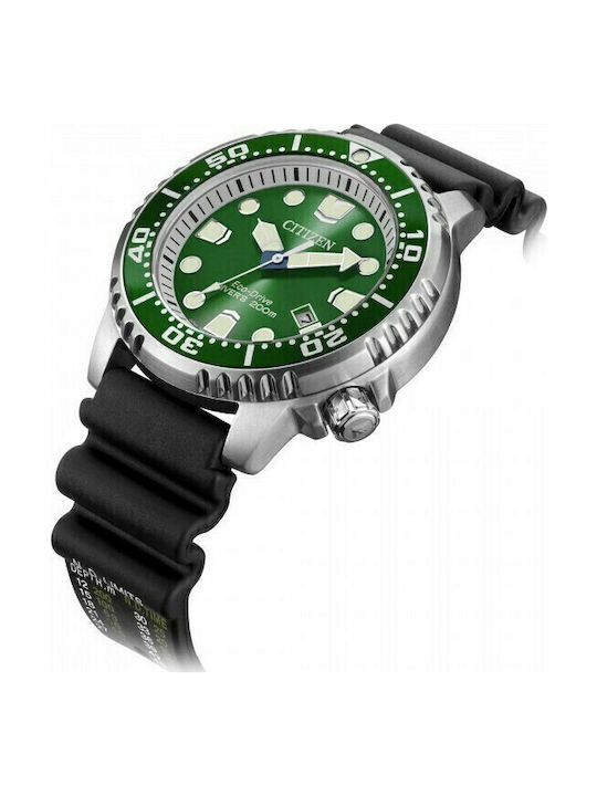 Citizen Promaster Marine Мъжки Часовник 44mm На Батерия С Черна Каучукова Каишка