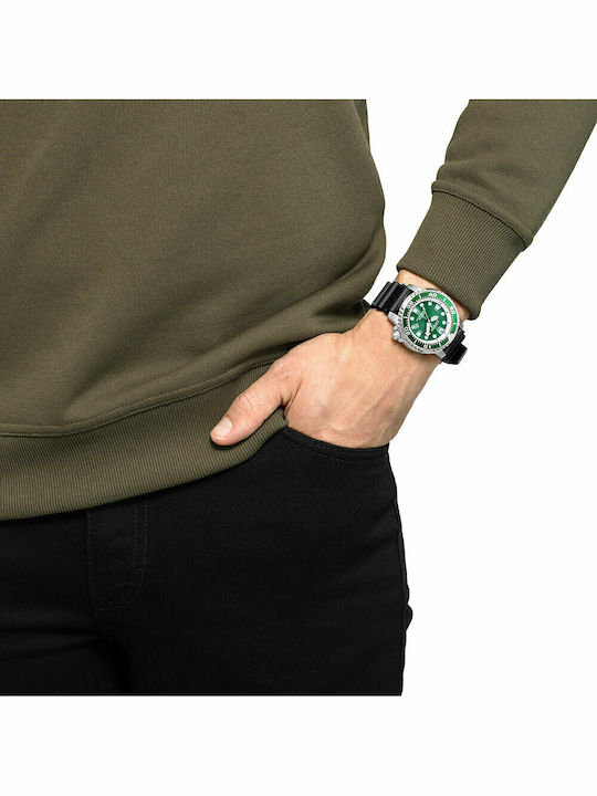 Citizen Promaster Marine Мъжки Часовник 44mm На Батерия С Черна Каучукова Каишка
