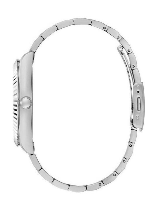 Guess Uhr Batterie mit Silber Metallarmband