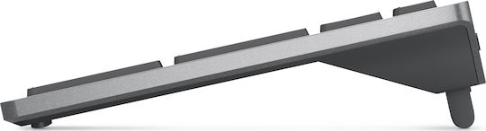 Dell KM7120W Ασύρματο Bluetooth Σετ Πληκτρολόγιο & Ποντίκι Αγγλικό US Ασημί
