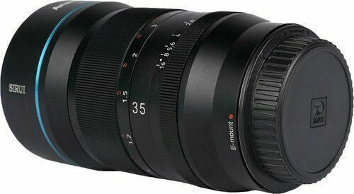 Sirui Crop Camera Lens SR35-M 35mm f1.8 Anamorphic Standard Zoom for Micro Four Thirds (MFT) Mount Black