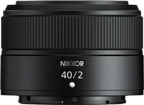 Nikon Full Frame Camera Lens 40mm f/2 Wide Angle for Nikon Z Mount Black