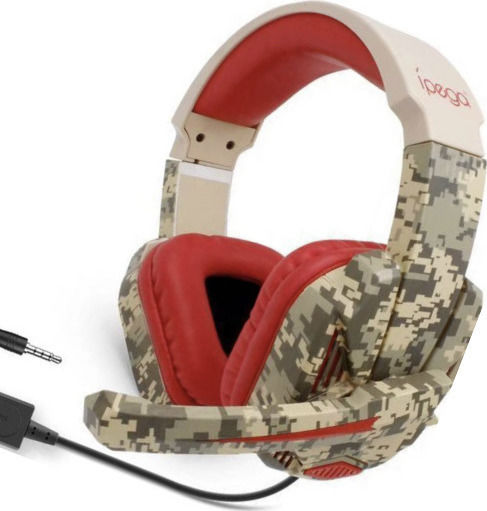 iPega PG-R005 Over Ear Gaming Headset with Connection 3.5mm Green