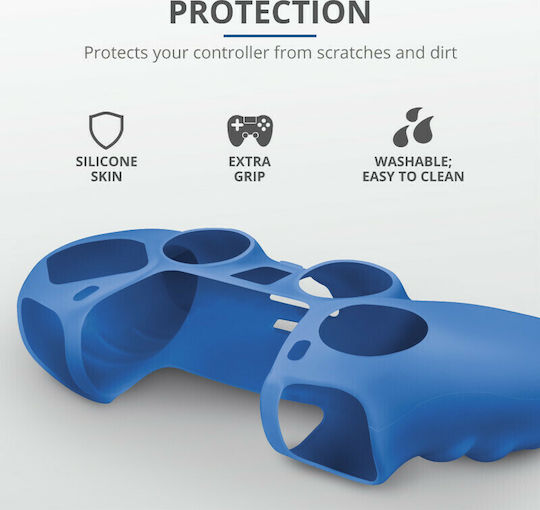 Trust GXT 748 Silicone Sleeve Silicone PS5 Controller Protective Case Blue