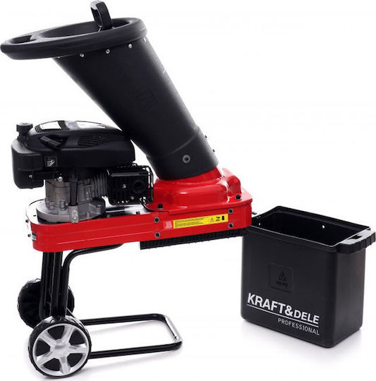 Kraft & Dele KD5204 Astschredder Benzin mit Motor 6hp Boden