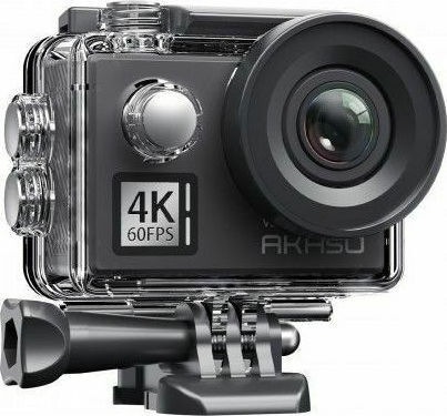 Akaso V50 Elite Action Camera 4K Ultra HD Underwater (with Case) with Touch Screen 2" Black