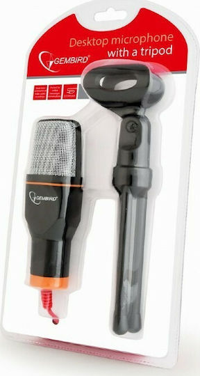 Gembird MIC-D-03 3.5mm Microphone Tabletop for Vocals