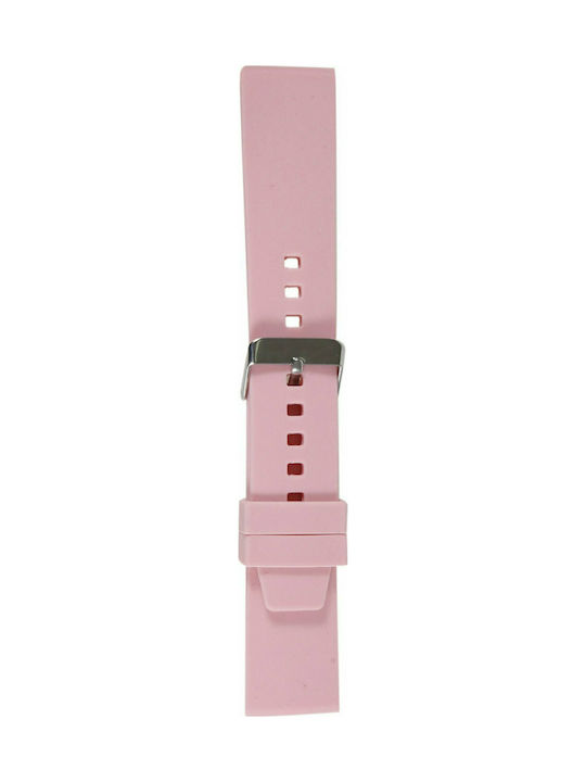 Tzevelion Rubber Strap Pink 18mm