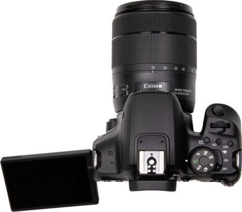 Canon DSLR Camera EOS 850D Crop Frame Kit (smc DA 18-135mm F3.5-5.6 ED AL [IF] DC WR) Black