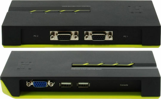 Level One KVM-0422 Data Switch 2 Ports
