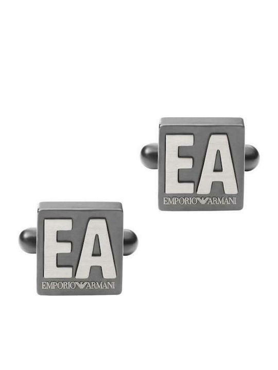 Emporio Armani Essential Мансети от Inox в Сребрист Цвят