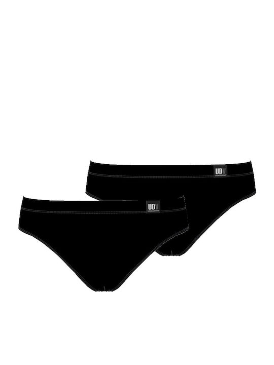 Slipuri pentru bărbați Negre 2Pachet