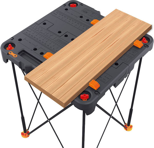 Worx Πάγκος Εργασίας Αντοχής 135kg 61x61x81.28cm WX066