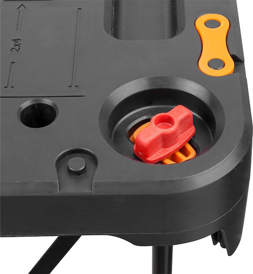 Worx Πάγκος Εργασίας Αντοχής 135kg 61x61x81.28cm WX066