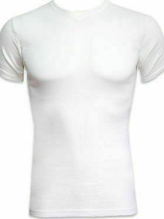 90-18300 Men's Short Sleeve Undershirt White