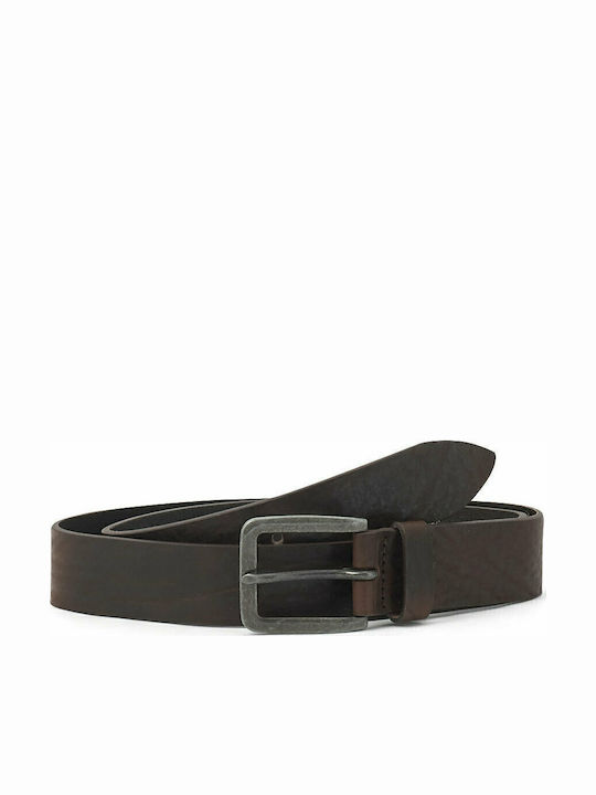 Men's Belt Leather Black Coffee
