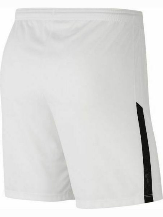 Nike League Knit II Sportliche Herrenshorts Dri-Fit Weiß