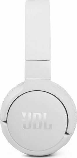 JBL Tune 660NC Ασύρματα / Ενσύρματα On Ear Ακουστικά με 44 ώρες Λειτουργίας και Quick Charge Λευκά