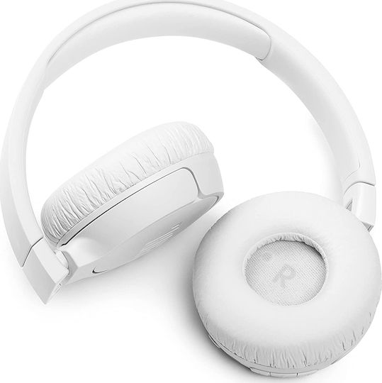 JBL Tune 660NC Ασύρματα / Ενσύρματα On Ear Ακουστικά με 44 ώρες Λειτουργίας και Quick Charge Λευκά