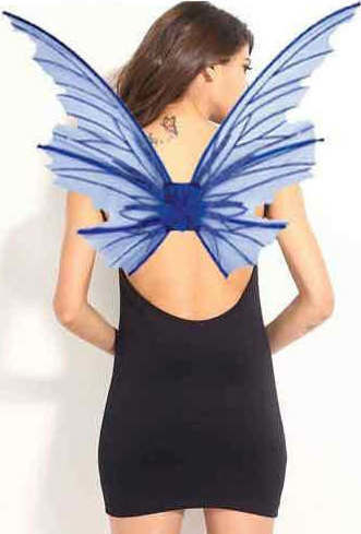 Fairy Wings Carnival Wings Blue