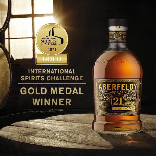 Single Malt Ουίσκι 21 Ετών Σκωτίας 40% 700ml