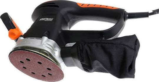 Kraft & Dele KD1678 Έκκεντρο Τριβείο 125mm Ρεύματος 1200W με Ρύθμιση Ταχύτητας και με Σύστημα Αναρρόφησης