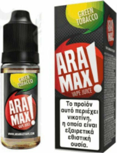 Aramax Готова Течност за Пълнене Green Tobacco с Тютюнен Вкус 12мг 10мл