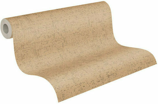 Wall Wallpaper Vinyl Brown 1005x53cm Washable