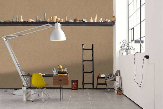 Wall Wallpaper Vinyl Brown 1005x53cm Washable