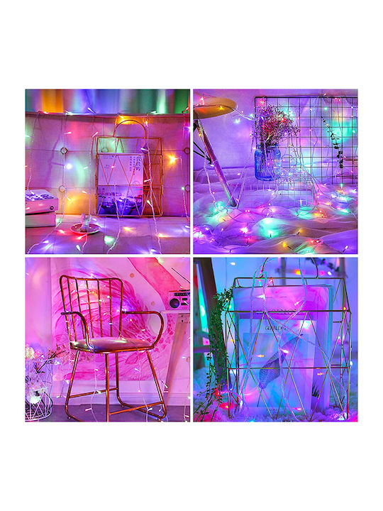 200 Λαμπάκια LED 23μ. RGB σε Σειρά