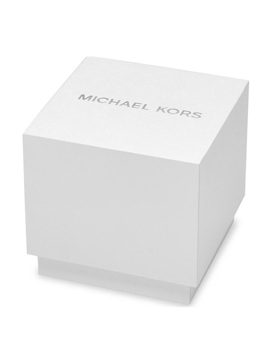 Michael Kors Runway Men's Watch 46mm Battery with Black Metal Bracelet