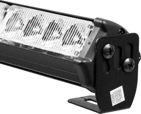 GloboStar Μπάρα Σήμανσης Αυτοκινήτου LED 10 - 30V Αδιάβροχη 45cm με Πράσινο Φωτισμό