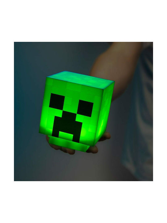 Paladone Παιδικό Διακοσμητικό Φωτιστικό Minecraft Creeper Πράσινο 11εκ.