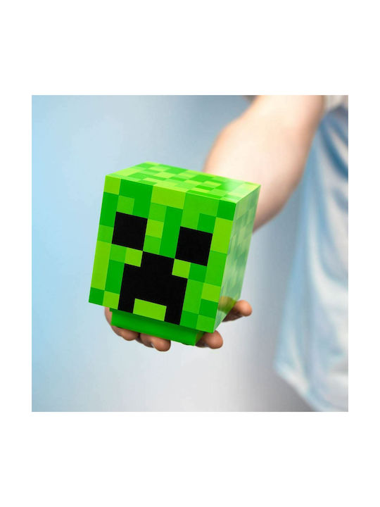 Paladone Παιδικό Διακοσμητικό Φωτιστικό Minecraft Creeper Πράσινο 11εκ.