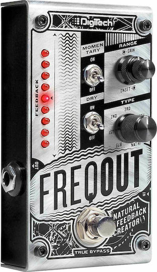Digitech FreqOut Natural Feedback Creator Педал Ефект Бустер Електрическа китара