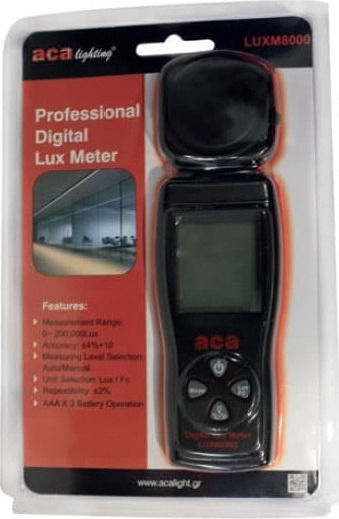 Aca LUXM8000 Photometer 200000 Lux