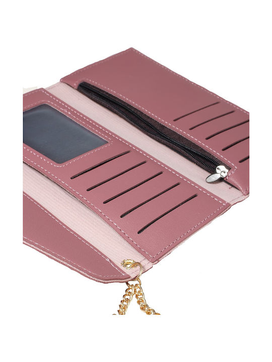 Large Women's Wallet Pink