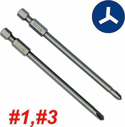 Yato Set 2 Screwdriver Bits