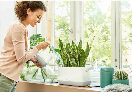 Lechuza Yula Plastic Watering Can 1.7lt White