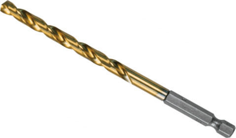 MTX Drill Hex 1/4" Titanium with Hexagonal Shank for Metal 5mm