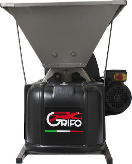 Grifo DMCI Inox Electric Grape Destemmer & Crusher 1500 kg/h with Separator 73009
