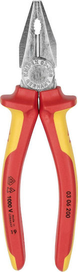Knipex Plier Straight Electrician Length 200mm