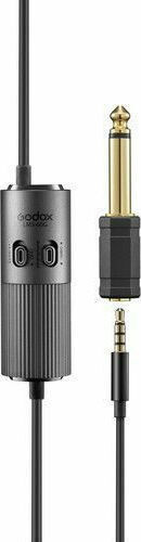 Godox LMS-60G Πυκνωτικό Μικρόφωνο Πέτου, Clip On για Φωνητικά σε Λευκό Χρώμα
