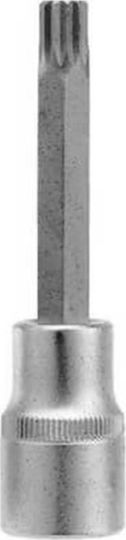 Force Long Spline Socket 1/2'' Long Walnut with Spline Head and Socket 1/2'' M14x100mm