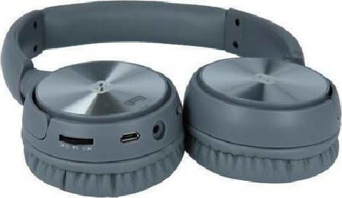 Swissten Trix Wireless / Wired Over Ear Headphones with Radio with 8 hours of Operation Silver