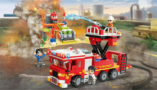 Qman Τουβλάκια Fireline Rescue για 6+ Ετών 539τμχ