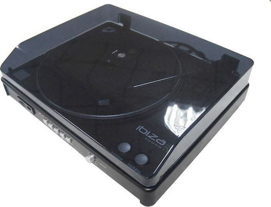 Ibiza Sound LP300 Turntables with Preamp Black